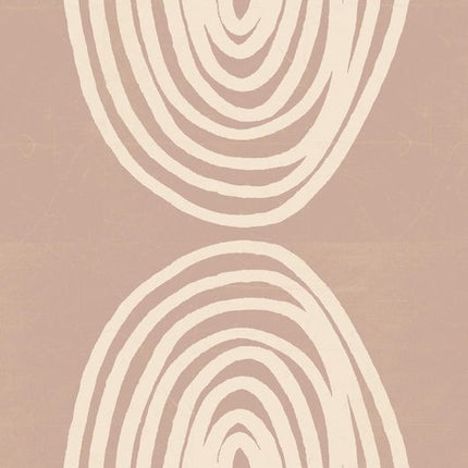 Modern Abstract Curved Canvas Painting Wall Art Poster