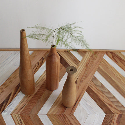 Living Room Solid Wood Dry Flower Vase Decoration
