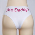 Letter Print Sexy Briefs Sexy Panties