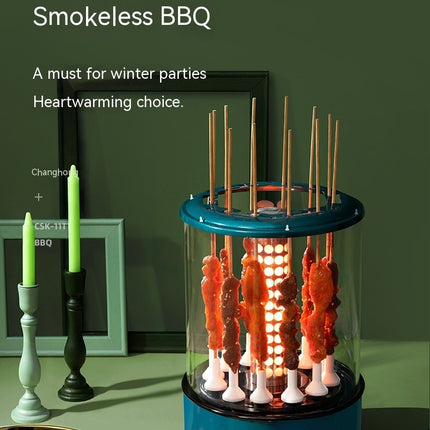 Automatic Multi-function Smoke-free Skewers Machine