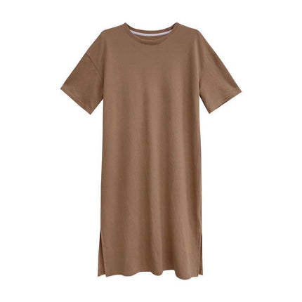 Plus Size Short Sleeve Casual Dress Women