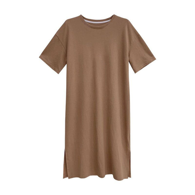 Plus Size Short Sleeve Casual Dress Women
