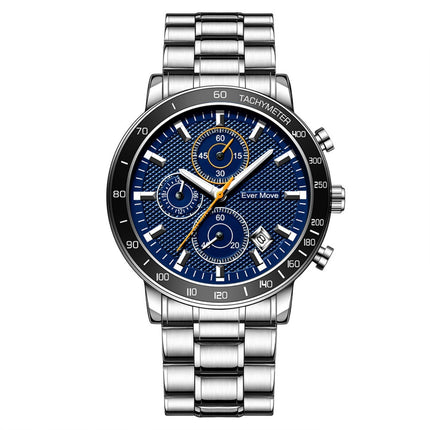 Waterproof Watch Luminous Small Three-pin Steel Watch