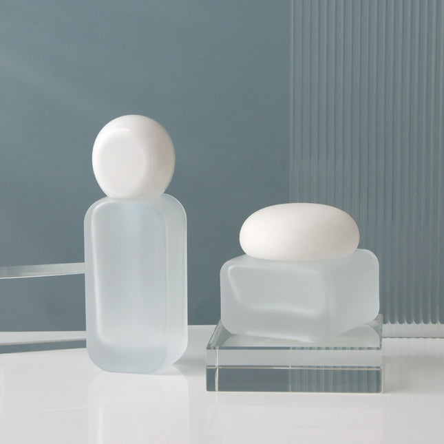 Press Spray Subpackage Fire Extinguisher Bottles Cream Cosmetic Glass Bottle