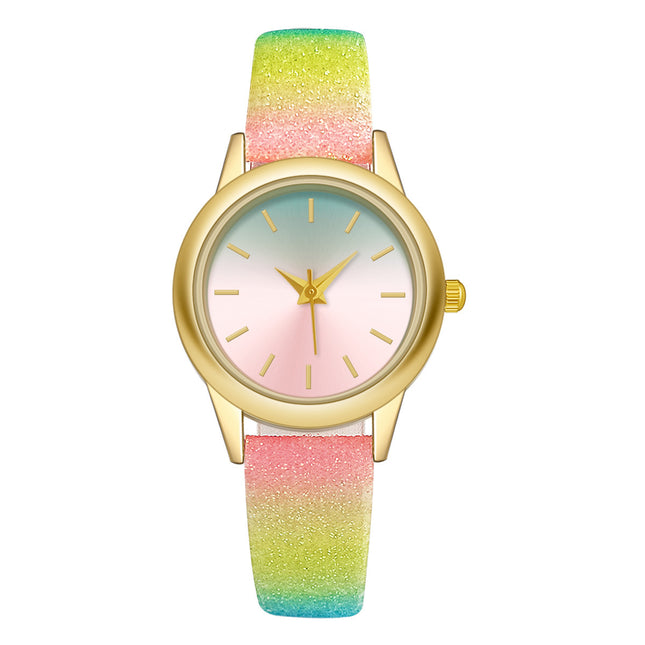 Fashion Casual Simple And Fresh Belt Watch