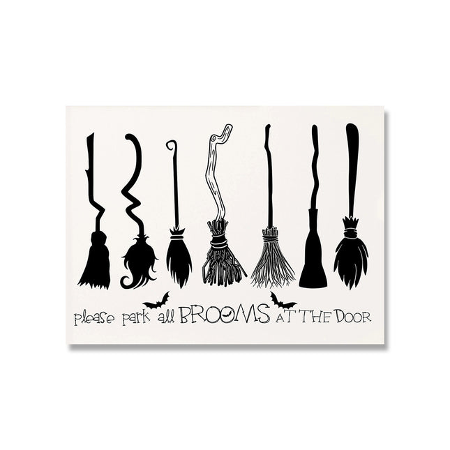 Halloween Vintage Poster Wall Art Canvas