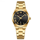 Women's Fashion Calendar Women's Watch Casual Steel Belt