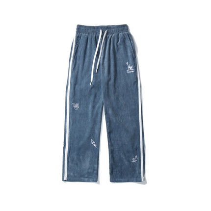 Loose Corduroy Sweatpants Men's Casual