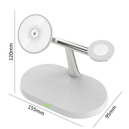 3in1 Magnetic Wireless Charger Stand For IWatch AirPod  15 14 13 16