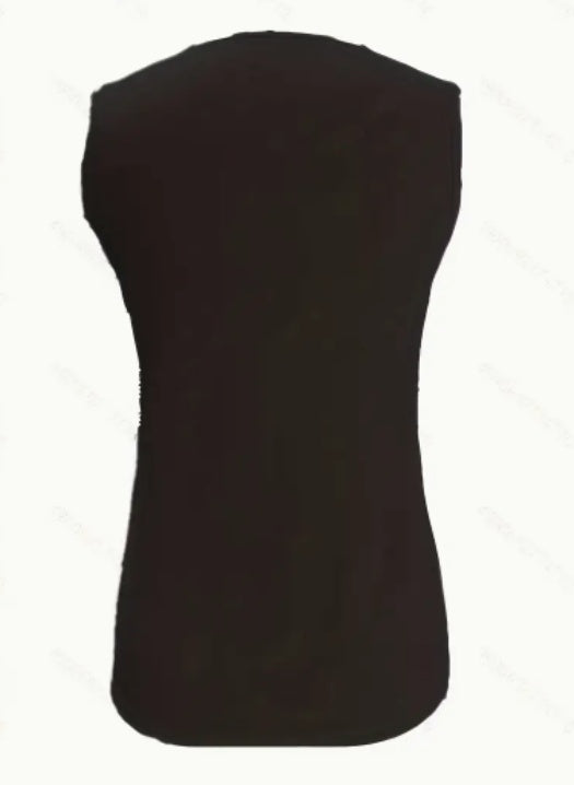 Summer Solid Crew Neck Tank Top