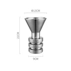 Silver Trumpet Vase