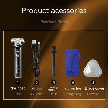 Electric Shaver Bdy With Water