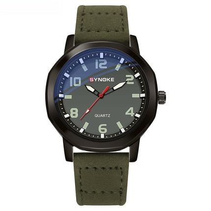 Men's Retro Sports Belt Alloy Numeration Table