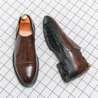 Men's Height Increasing Business Formal Wear Slip-on Lazy New Leather Shoes