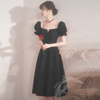 Black medium length