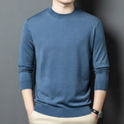 Round Neck Wool T Men's Sweater Skin-friendly