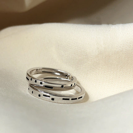 Niche Design Rings Fashion Simple Personality Trendy Rings
