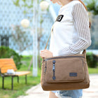 Simple Layered Retro Fashion Men's Messenger Bag