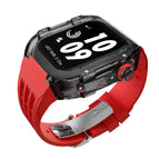 Transparent Black And Red