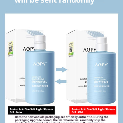 Amino Acid Sea Salt Shampoo Shower Gel Hair Conditioner Wash Nursing Suite Fragrance Removing Mite Body Lotion