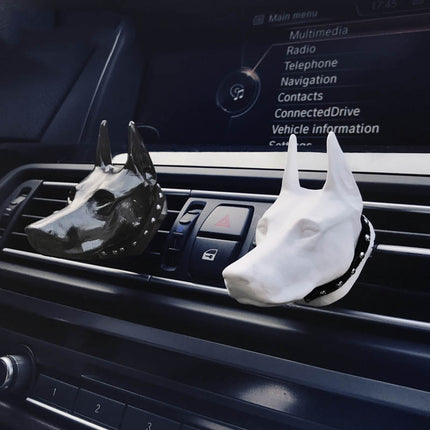 Doberman Car Perfume Car Air Outlet Clip Creative Car