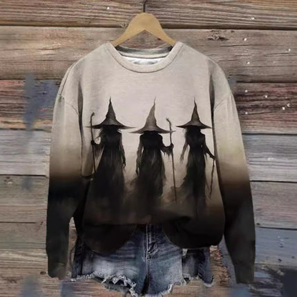 Halloween Horror Funny Women's Sweater 3D Printing