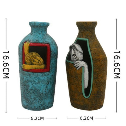 Nordic Style Simple Creative Home Furnishing Vases