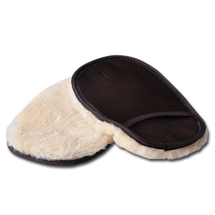 Car Styling Wool Soft Car Washing Gloves Cleaning Brush Motorcycle Washer Care Products