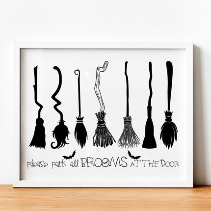 Halloween Vintage Poster Wall Art Canvas