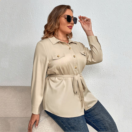 Plus Size Blouse Shirt Ladies Tops