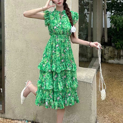 Women's Floral Jumpsuit Skirt