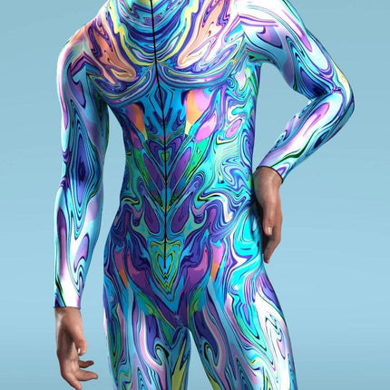 3D Digital Printed Cosplay One-piece Costume