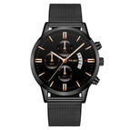 Black Plate Rose Gold