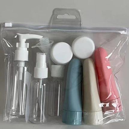 Skin Care Bottle Bath And Wash Portable Set