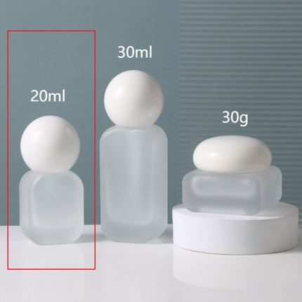 Press Spray Subpackage Fire Extinguisher Bottles Cream Cosmetic Glass Bottle