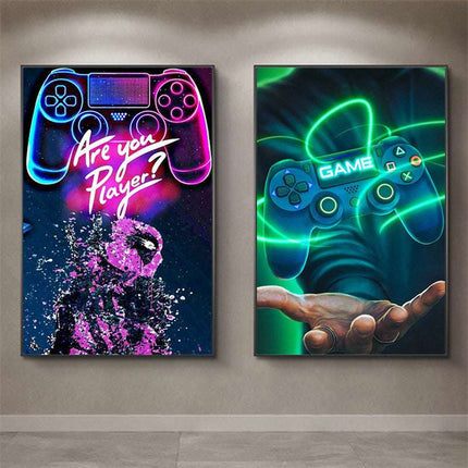 Fashion Home Bar Internet Cafe Wall Decoration Graffiti Wall Art Poster