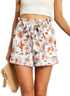 Women's Short Belt Pocket Summer Casual