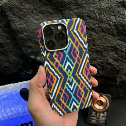 Kevlar Pattern Luminous Magnetic 16 Carbon Fiber Pattern Protective Cover