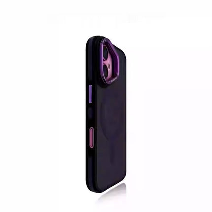Suitable For 16 Dark Purple Phantom Skin Feeling Phone Case