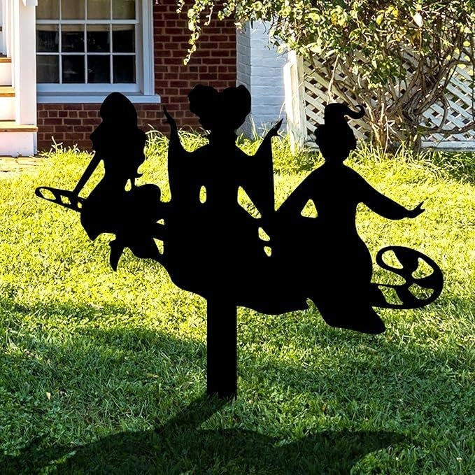 Halloween Witch Floor Outlet Decoration Outdoor Trick Or Treat Party Supplies