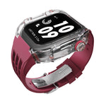 Transparent Wine Red