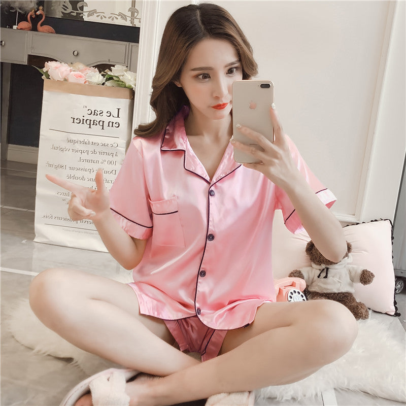 Cardigan Home Service Plus Fat Plus Size Suit