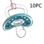 Nude Flat Head Cyan / 10PCS