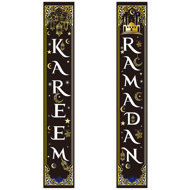 Festival Party Supplies Photo Decorative Fabric Couplet Banner