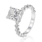 Vintage Full Diamond Zircon Ring Set