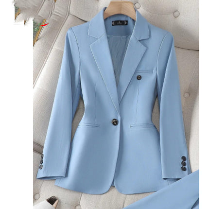 Women's Fashion Temperament Office Suits Business Wear Suit