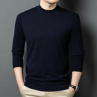 Round Neck Wool T Men's Sweater Skin-friendly