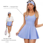 Daylight Blue Baseball Skirt