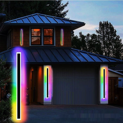 Outdoor Waterproof Magic Minimalist Strip Color Light