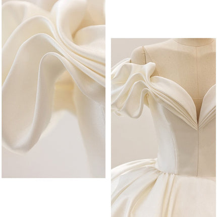 French Bride Small Premium Wedding Dress